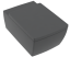 Villeroy&amp;Boch Унитаз, Memento 2.0, подвесной, шгв 375*560*345, CeramicPlus, цвет-графит (Graphite) 4633R0I4