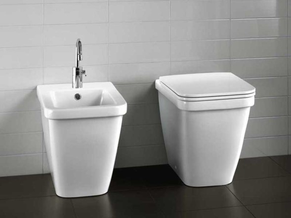 Биде HATRIA ERIKA PRO Q YXHU01 напольное цвет белый