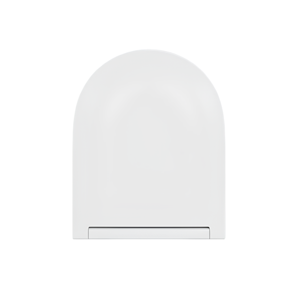 Сиденье с крышкой Scarabeo MOON/GLAM с микролифтом цвет белый 5535/B