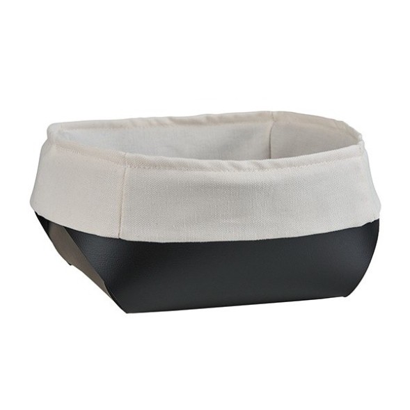 Корзина для хлеба COLOMBO DESIGN ADJ 037.01/03 настольная цвет черный/серый