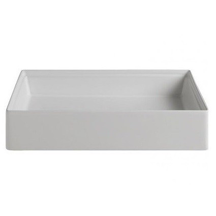 Раковина Artceram Scalino  накладная без отверстий  цвет белый матовый SCL002 05 00