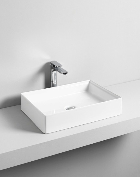 Раковина Artceram Scalino  накладная без отверстий  цвет белый матовый SCL002 05 00