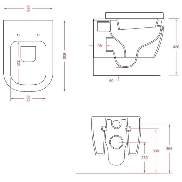 Унитаз Artceram Faster подвесной безободковый цвет белый  FSV003 01 00