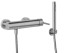 Emmevi Filoinox, однорычажный смеситель для душа с набором для душа, из нержавеющей стали 85002B/IN