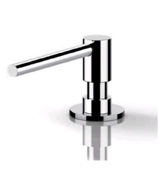 Gessi Дозатор для жидкого мыла, шгв 45*118*65, цвет дозатора черный брашированный металл  29660#707
