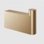 Gessi Крючок, Origini, шгв 15*75*46, цвет черный брашированный металл  66523#707