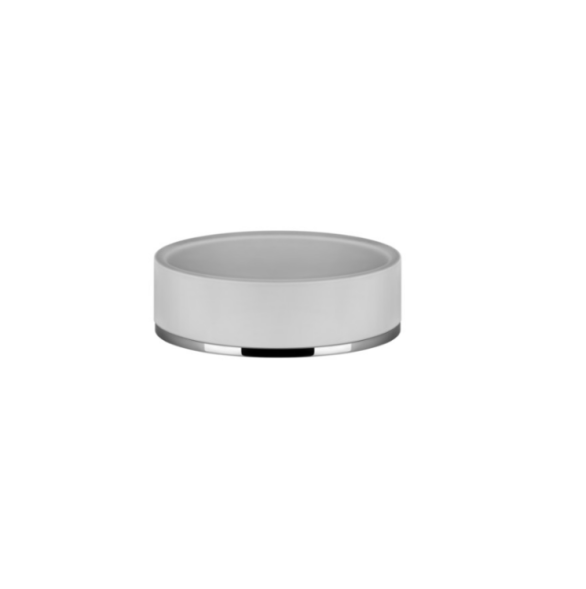 Gessi Мыльница, Inciso, шгв 115*115*35, цвет белый#черный металл  58525#706