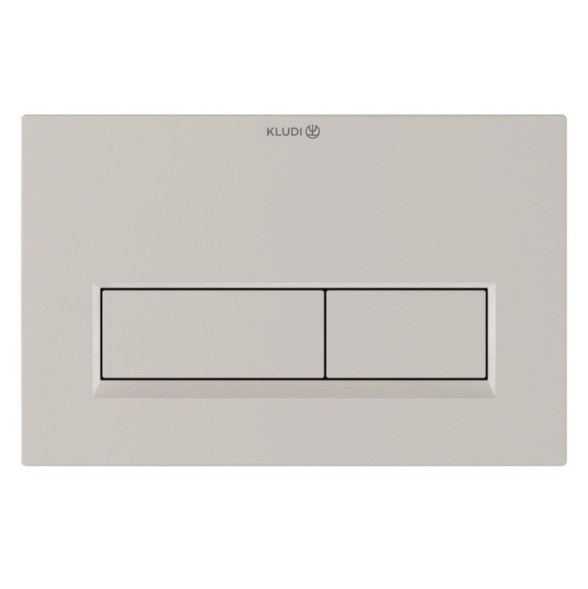 Клавиша смыва KLUDI UNIFIX 32PP01O2 для унитаза цвет серо-бежевый матовый