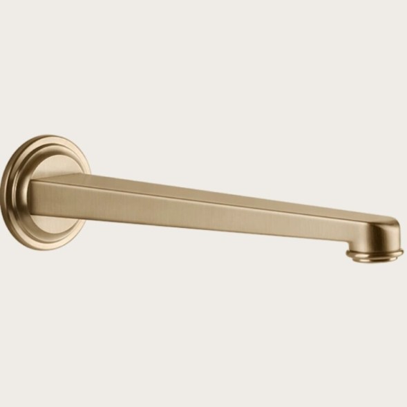Gessi Излив, VENTI20, цвет брашированная теплая бронза 65101#726
