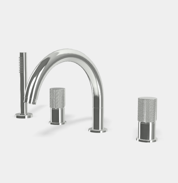 Смеситель для ванны и душа, Fima Carlo Frattini, Spillo Tech, G COLLECTION, цвет-хром F3044TNGCR