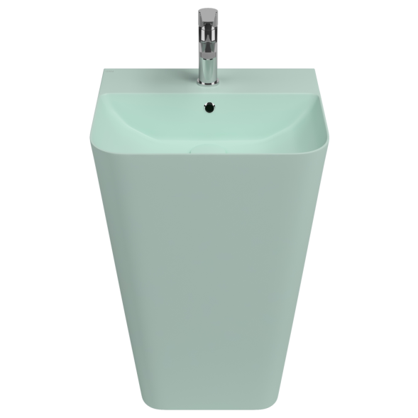 Раковина ISVEA Sott'Aqua напольная ШГВ 500*420*830 цвет мятно-зеленый матовый 10SQ37001-2T