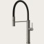 Gessi Смеситель для кухни, 316 Flessa, цвет Брашиварованная сталь  60010#239