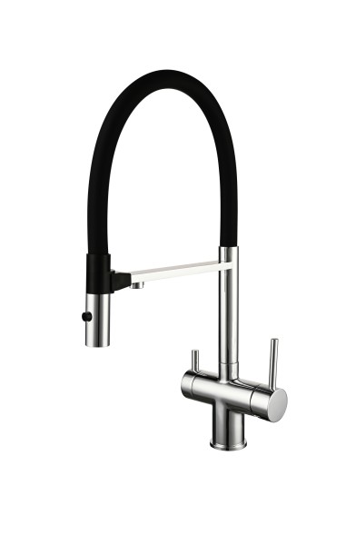 Смеситель для кухни Vincea VKF-120CH, хром