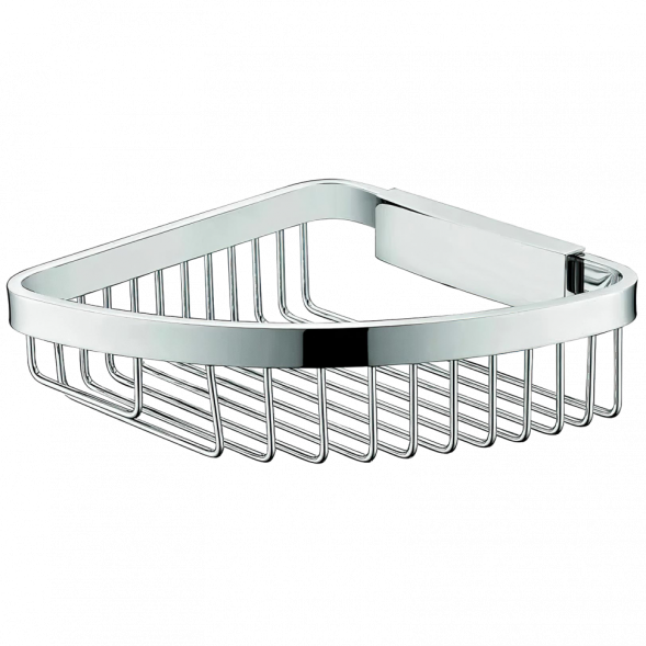 Полочка корзинка COLOMBO DESIGN ANGOLARI B9649 угловая одинарная съемная цвет хром