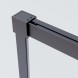 Vincea Душевая дверь Софт 2 (Soft 2) VDS-3SO2110CLGM, 1100, вороненая сталь, стекло прозрачное