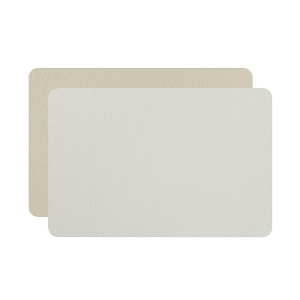 Плейсмат COLOMBO DESIGN ADJ 1002.10/16 настольный двухсторонний цвет белый/панна котта