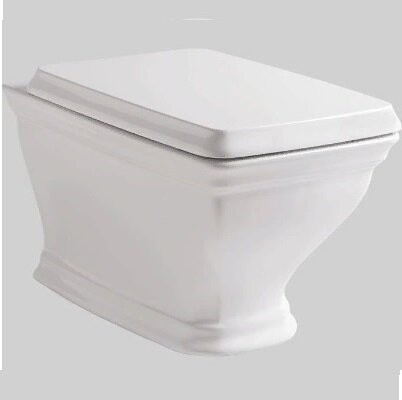 Сиденье с крышкой Artceram Civitas с микролифтом цвет белый CIA010 01 71