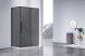Vincea Душевой уголок Slim-N VSR-4SN9012CGB, 1200*900, черный, стекло тонированное