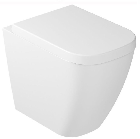 Унитаз GALASSIA Meg11 PRO 5481V2 напольный безободковый цвет белый глянцевый