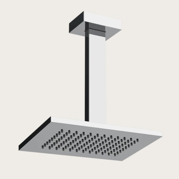 Gessi Верхний душ, Inciso, 300*300, цвет состаренная бронза  58252#187