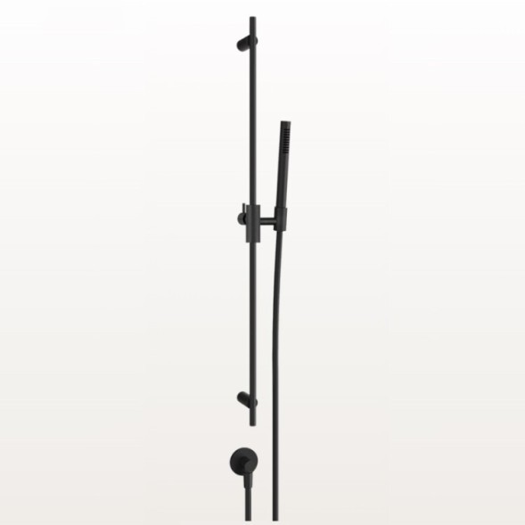Gessi Душевой гарнитур, Anello, 23, цвет черный брашированный металл  63482#707