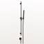 Gessi Душевой гарнитур, Anello, 23, цвет черный брашированный металл  63482#707