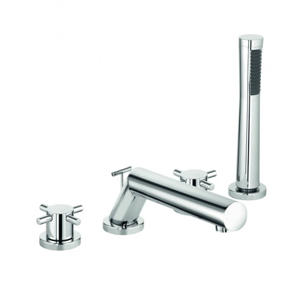 Смеситель KLUDI BOZZ 384240520 для ванны на бортик