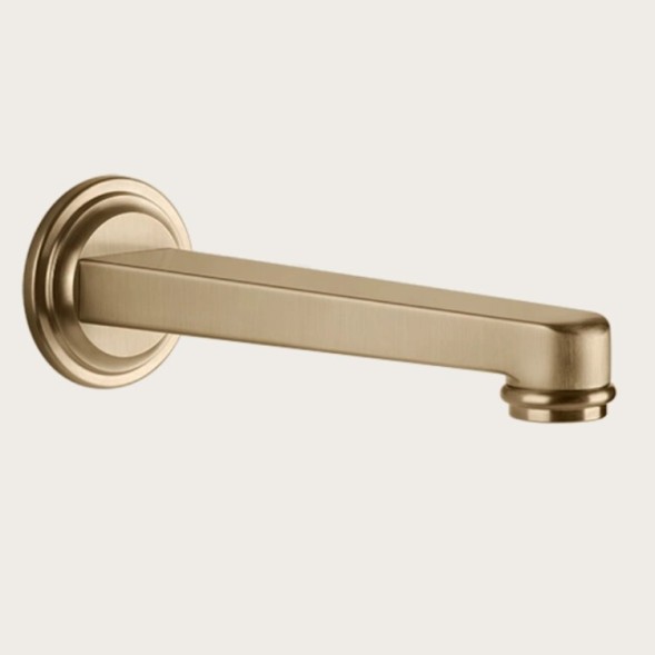 Gessi Излив, VENTI20, цвет брашированная теплая бронза 65103#726