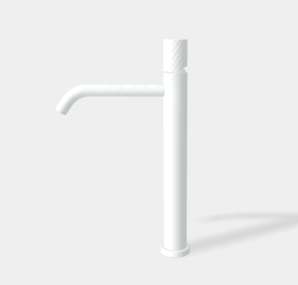 Смеситель для раковины, Fima Carlo Frattini, Spillo Tech,  X COLLECTION, цвет-белый матовый F3031T/HXSXBS