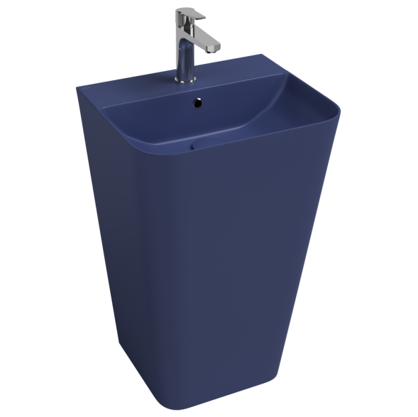 Раковина ISVEA Sott'Aqua напольная ШГВ 500*420*830 цвет синий матовый 10SQ37001-2Z