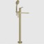 Gessi Смеситель для ванны и душа, Rilievo, напольный, цвет Латунь матовая  59131#727