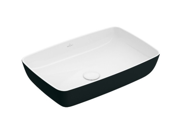 Villeroy&amp;Boch Раковина, Artis, шгв 580*385*130, отверстия для смесителя-отсутствуют, цвет снаружи/внутри-Bordeaux/белый 417258BCS9