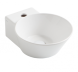 Раковина SIMAS WAVE подвесная или накладная с одним отверстием цвет белый WA05