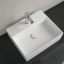 Villeroy&amp;Boch Раковина, Memento 2.0, шгв 500*420*90, отверстия для смесителя-1 сквозное, 2 промаркированных, CeramicPlus, цвет-графит 4A0750i4