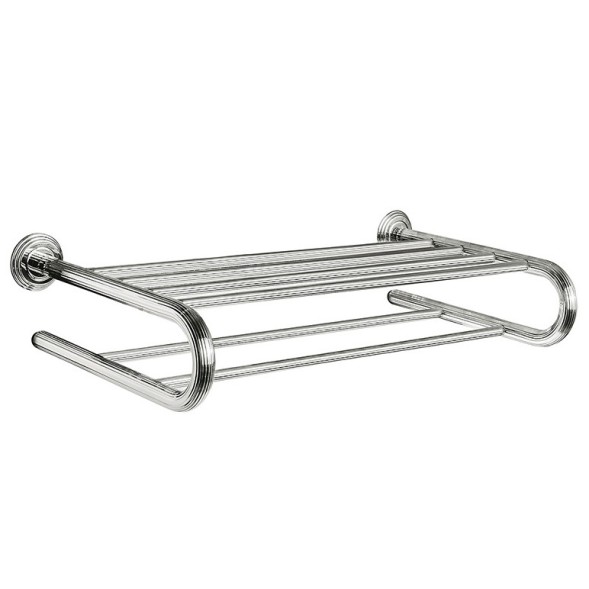 Полотенцедержатель COLOMBO DESIGN HERMITAGE B3387 Полка двойная цвет хром