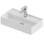 Раковина Artceram Scalino  подвесная/накладная с одним отверстием цвет белый матовый SCL006 05 00