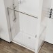 Vincea Душевая дверь Сити (City) VDS-5CT110CL, 1100, хром, стекло прозрачное