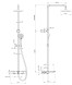 Paini 09CR687THD250F3D110 Nove Душевая система с термоcтатом, фиксированный излив, хром
