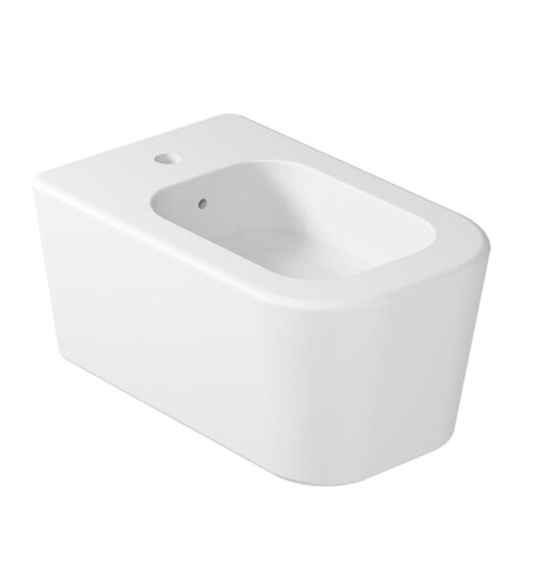 Биде GALASSIA Meg11 PRO 5412 MT подвесное с одним отверстием с крепежом цвет белый матовый