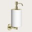 Gessi Дозатор для жидкого мыла, шгв 75*128*243, цвет дозатора латунь#белый  63613#710
