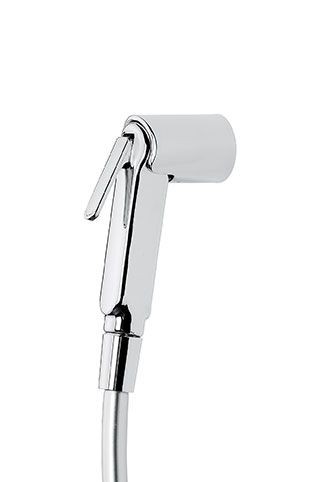 Emmevi, комплект гигиенического душа для наружного подключения: лейка из ABS (C02463), цвет бронза 172/BR