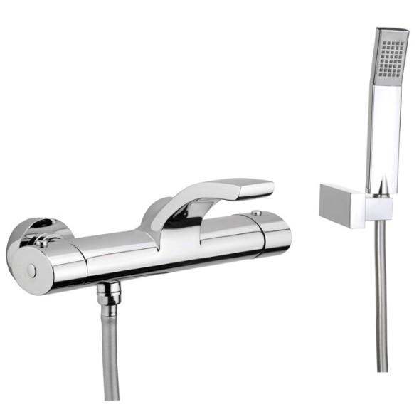 Смеситель для ванны с термостатом Webert Wolo WO980201015, хром