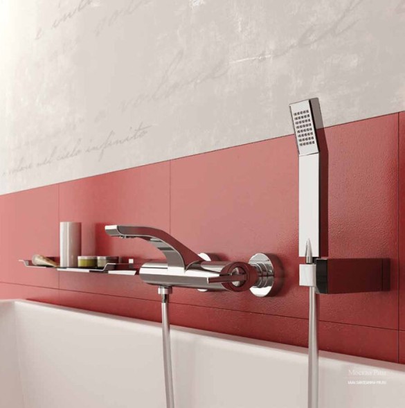 Смеситель для ванны с термостатом Webert Wolo WO980201015, хром