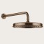 Gessi Верхний душ, Spotwater, 79*79, цвет черный брашированный металл  57263#707
