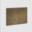 Gessi Клавиша смыва, VENTI20, для унитаза, шгв 245*17*155, цвет черный брашированный металл  54651#707