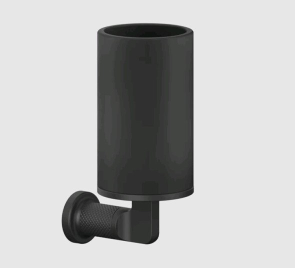 Gessi Стакан, Inciso, шгв 75*105*176, цвет черный матовый  58507#299