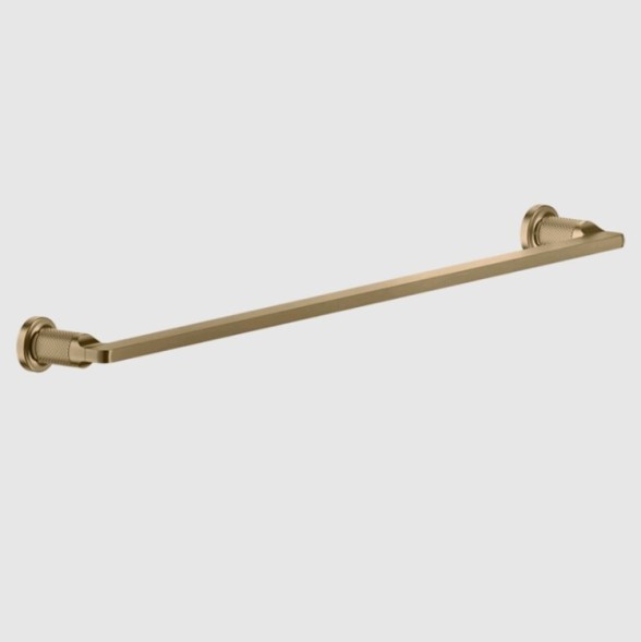 Gessi Полотенцедержатель, Inciso, шгв 641*77*41, цвет черный брашированный металл  58503#707