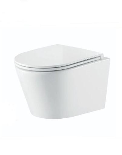 NOFER Унитаз подвесной, сиденье s/close  Nantes 515x355мм 23013 белый