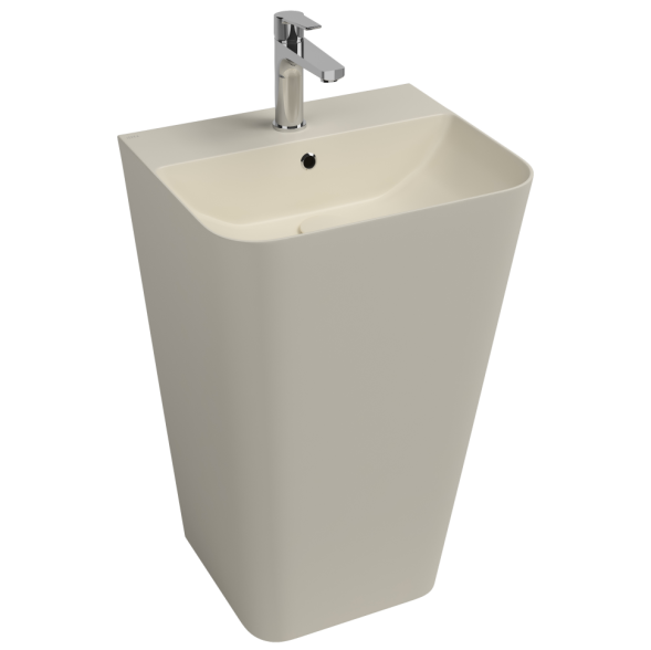 Раковина ISVEA Sott'Aqua напольная ШГВ 500*420*830 цвет слоновая кость матовый 10SQ37001-2K