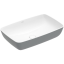 Villeroy&amp;Boch Раковина, Artis, шгв 580*385*130, отверстия для смесителя-отсутствуют, цвет снаружи/внутри-Coal Black/белый 417258BCT8